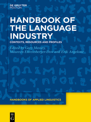 cover image of Handbook of the Language Industry